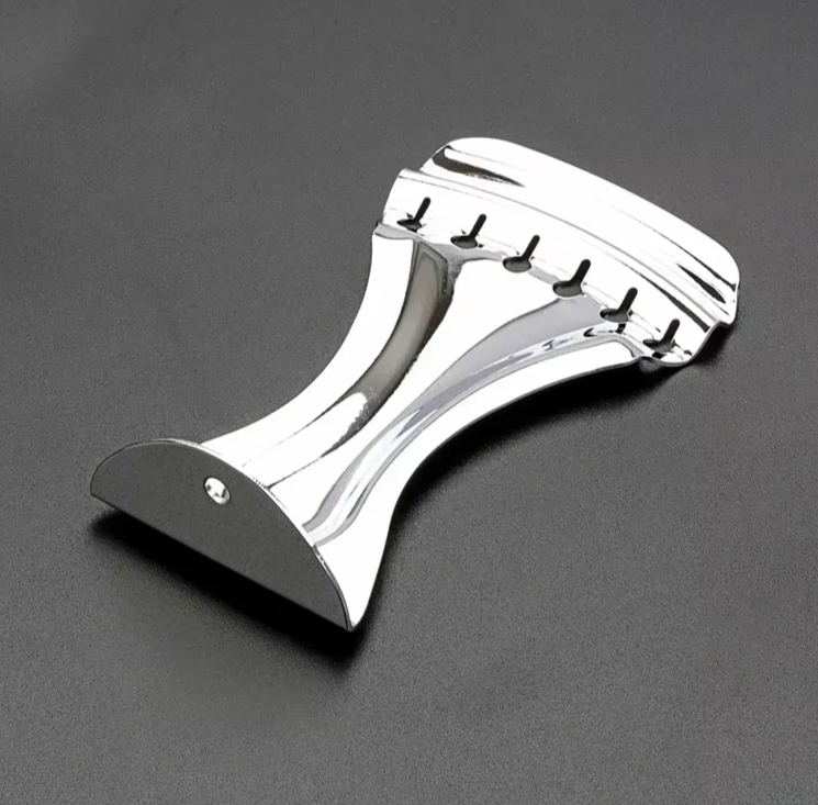 Dobro Resonator Guitar - 1PC Chrome Zinc Alloy Guitar Tailpiece