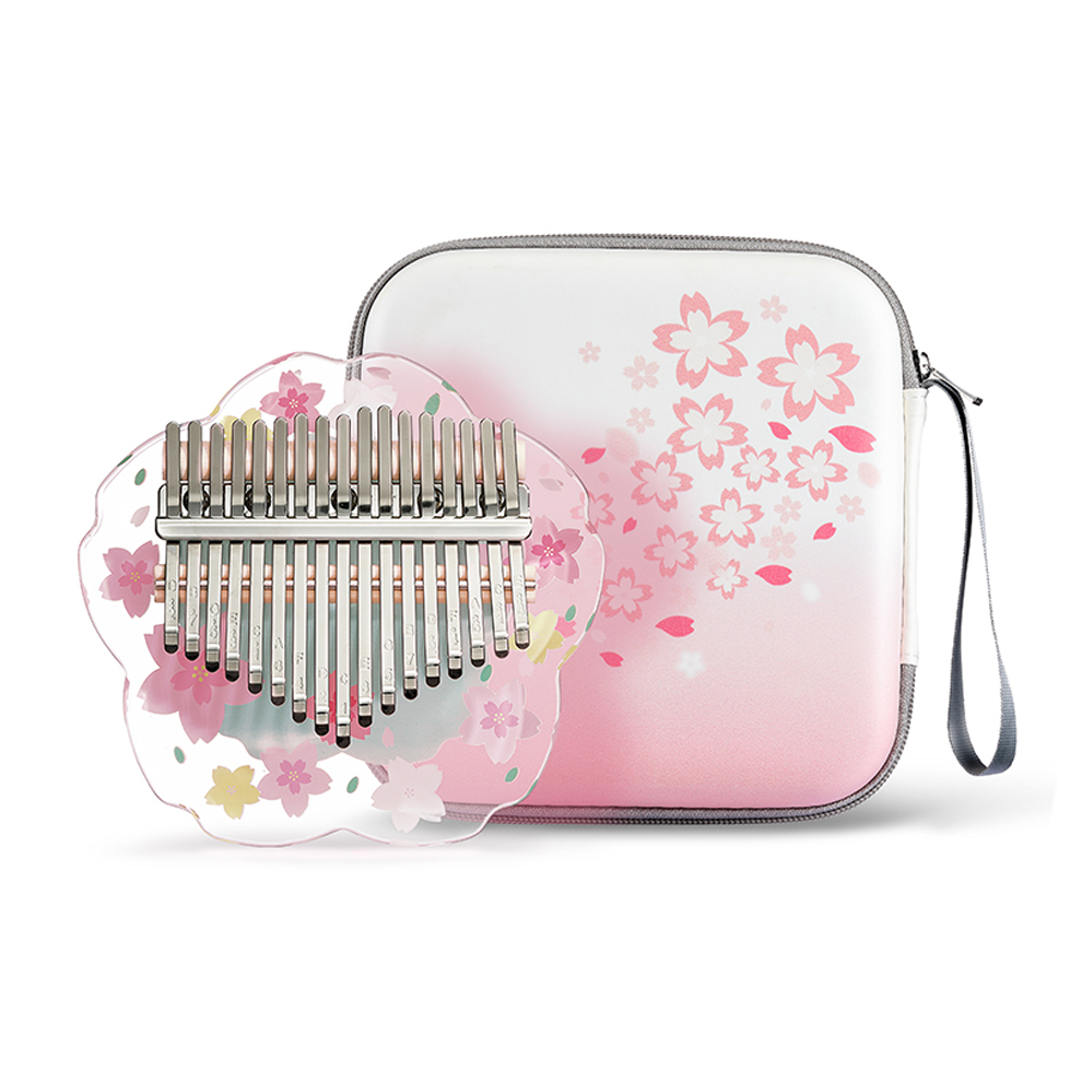 Hluru Kalimba 21 Keys with Cas - Musical Instrument Sounds review and price