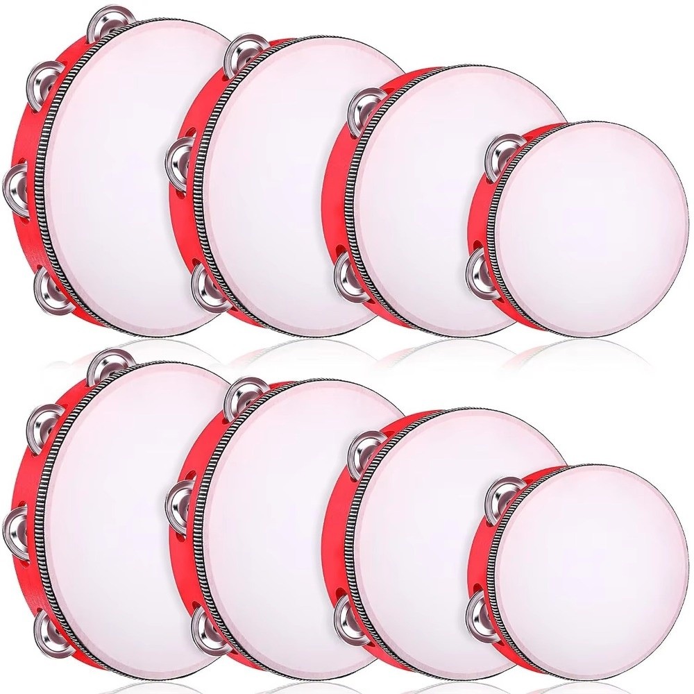 4/6/8/10 Inch Hand Held Drum M - Musical Instrument Kids review and price