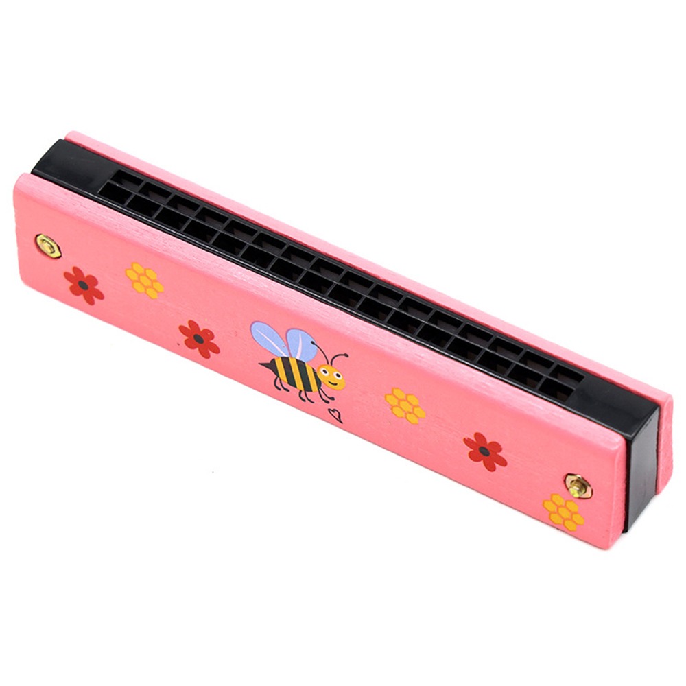 New 16 Holes Wooden Harmonica  - Musical Instruments Cartoon review and price