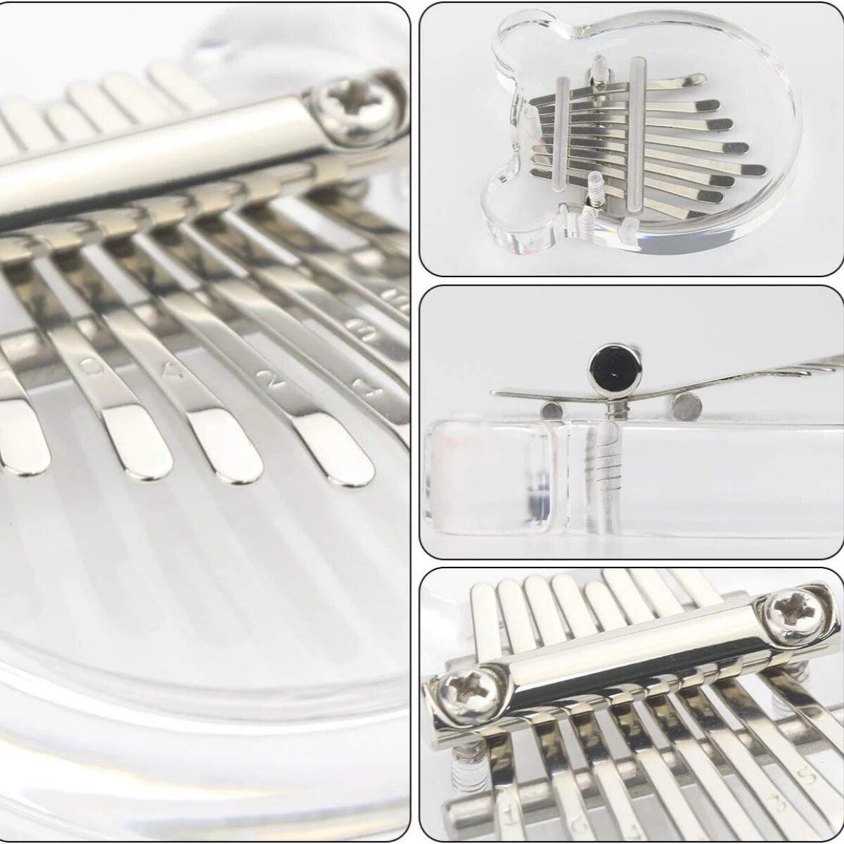 Miwayer 8 Keys Mini Kalimba Ra - Musical Instrument Sounds review and price