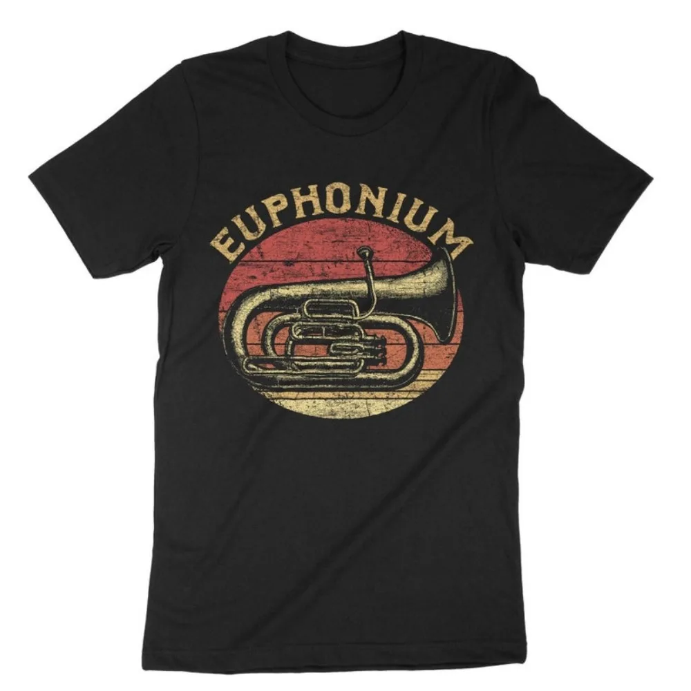 Funny Euphonium Vintage Men's  - Musical Instruments Cartoon review and price