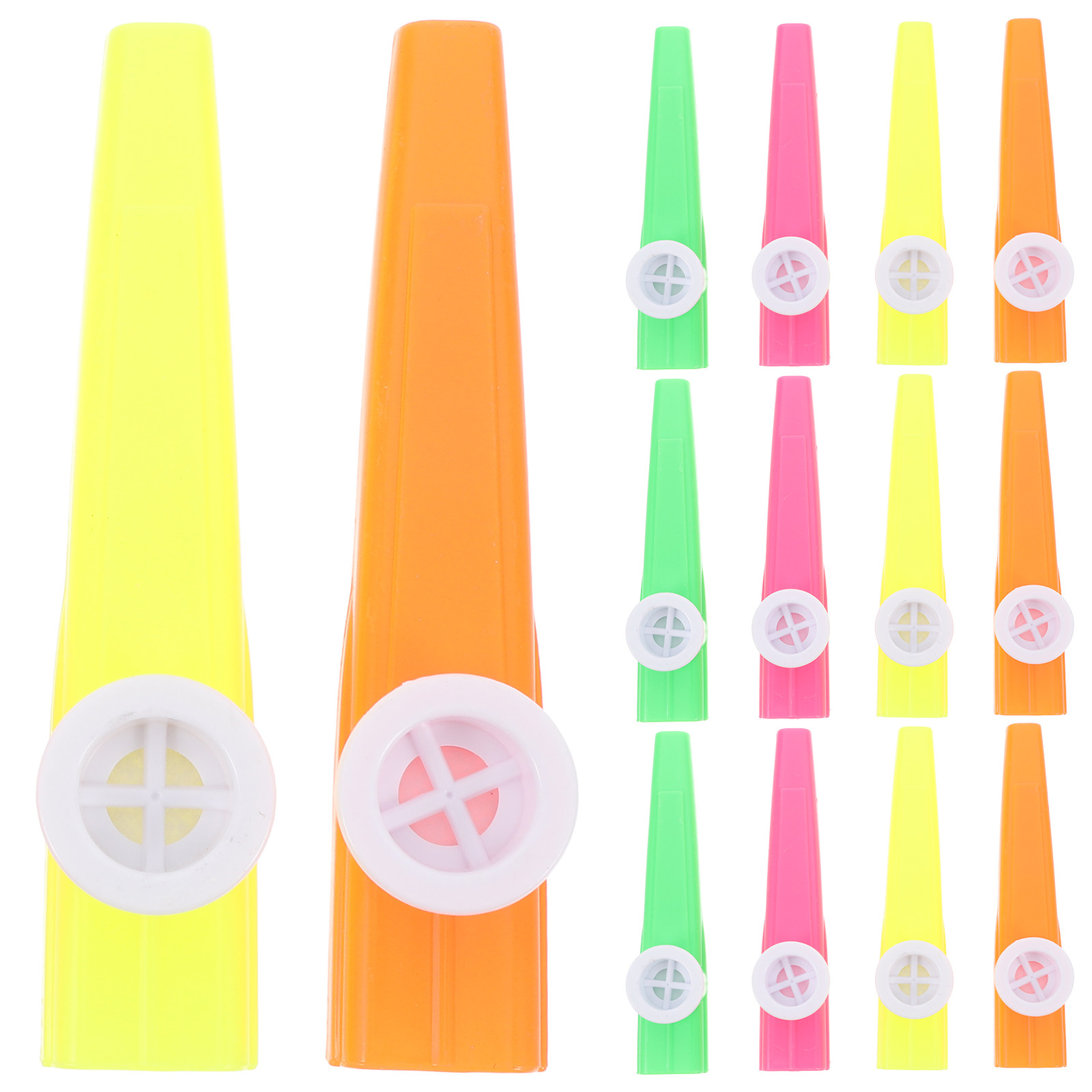 24Pcs Plastic Kazoos Assorted  - Musical Instrument Kids review and price
