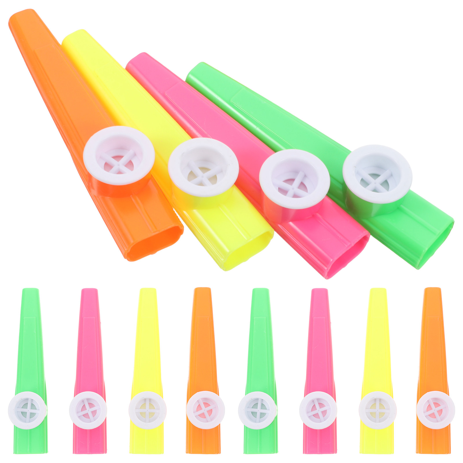 24Pcs Plastic Kazoos Assorted  - Musical Instrument Kids review and price