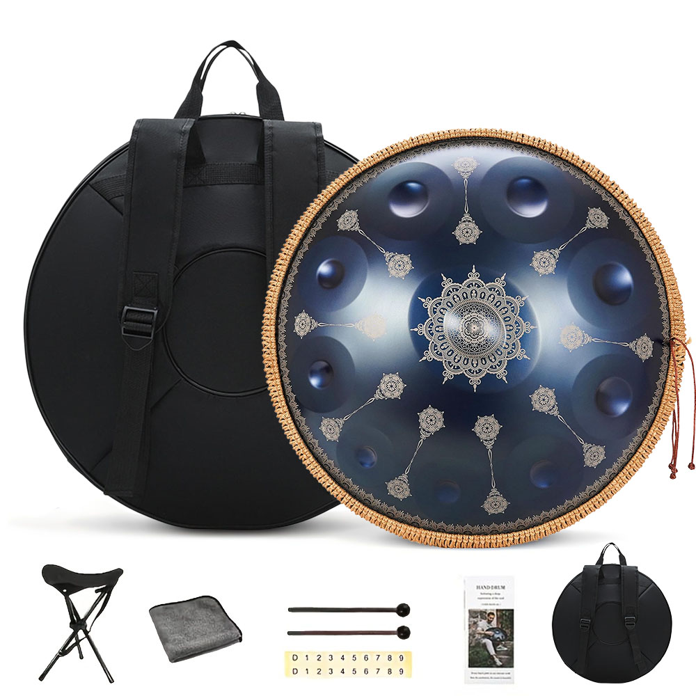 10 Notes Handpan Drum 22 Inch  - Musical Instrument Sounds review and price