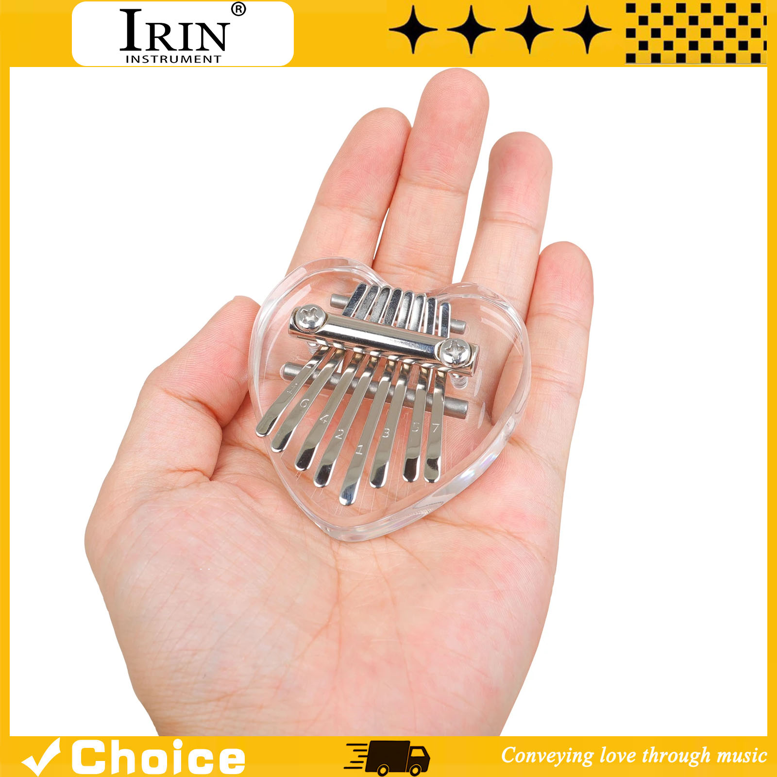8-Key Kalimba Mini Thumb Piano - Musical Instrument Kids review and price
