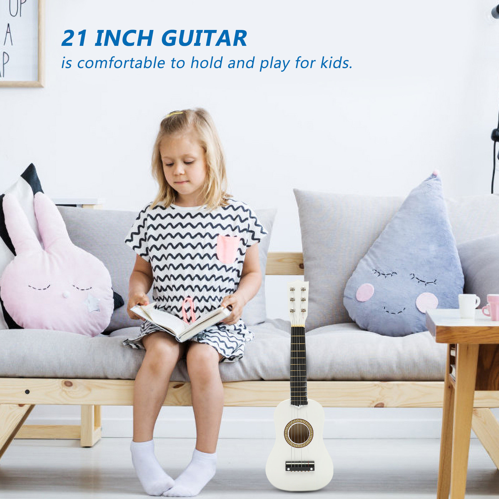 21Inch Acoustic Guitar for Chi - Musical Instrument Kids review and price