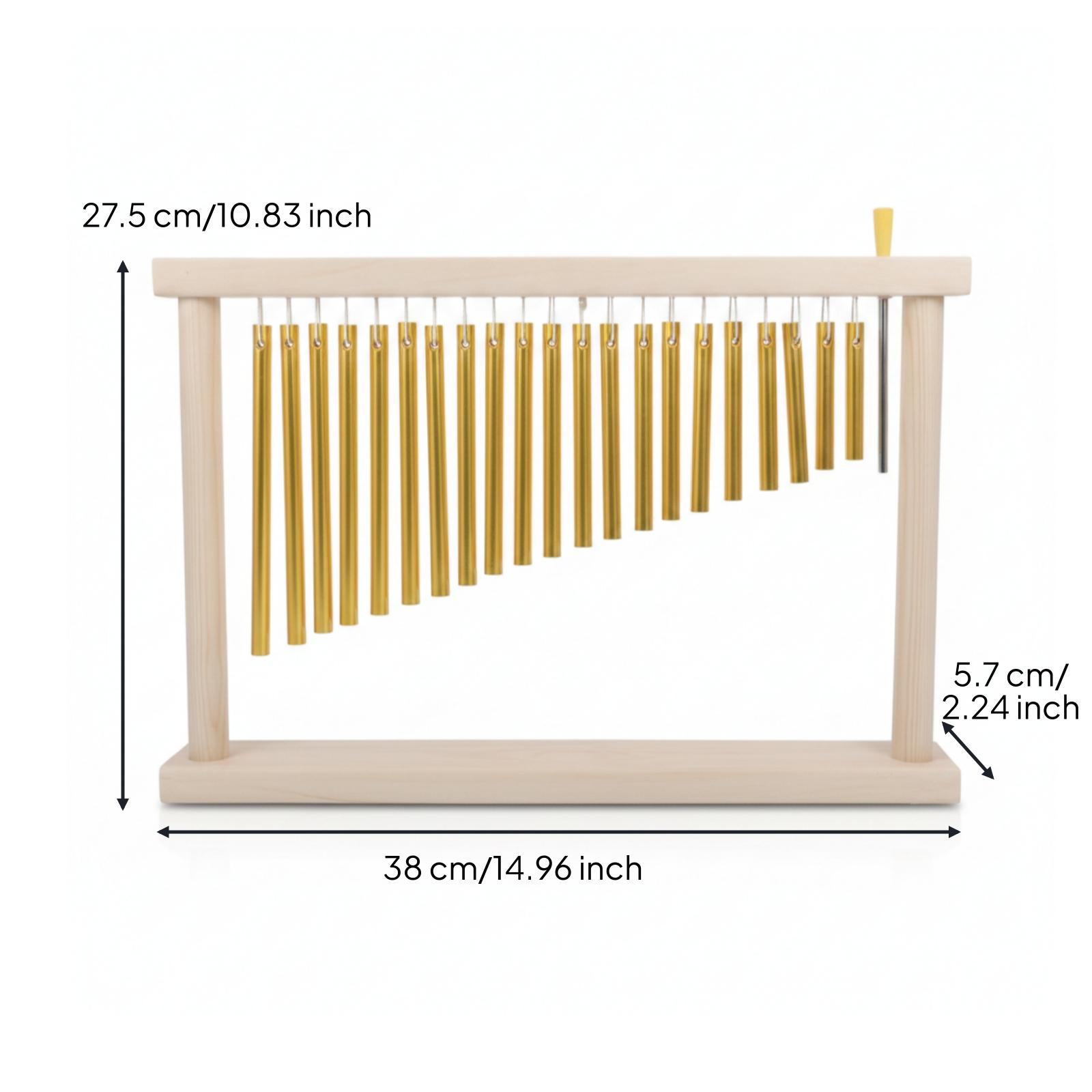 Fabric Toy Metal Tube Chimes M - Musical Instrument Set review and price