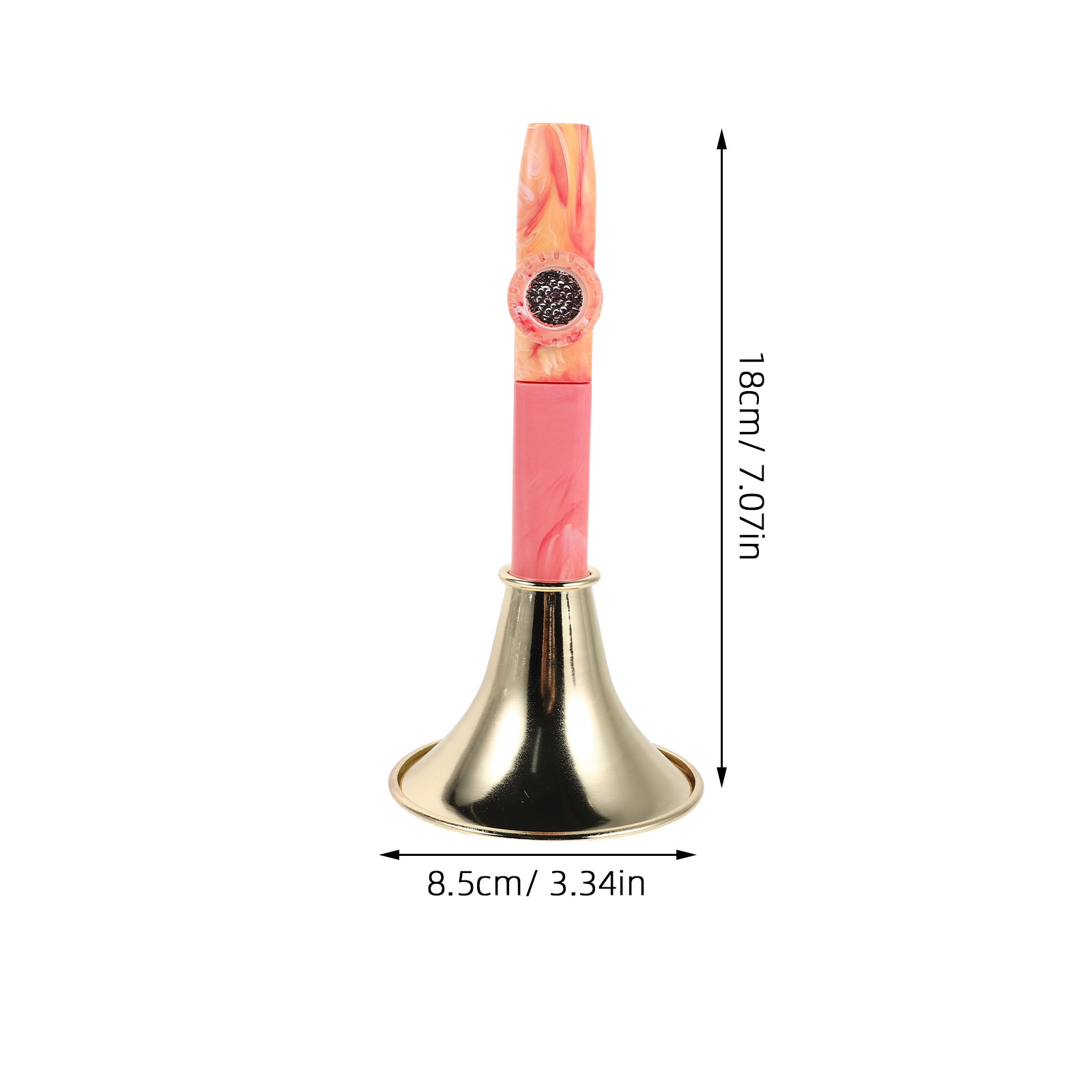 Mini Metal Kazoo Trumpet Easy  - Musical Instrument Easy To Learn For Adults review and price