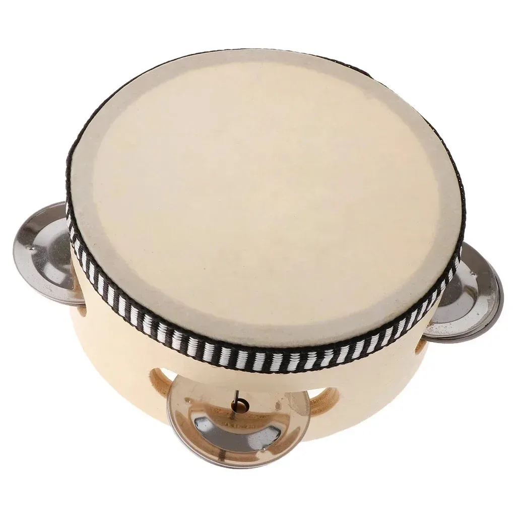6inch Hand Held Drum Tambourin - Musical Instrument Games review and price