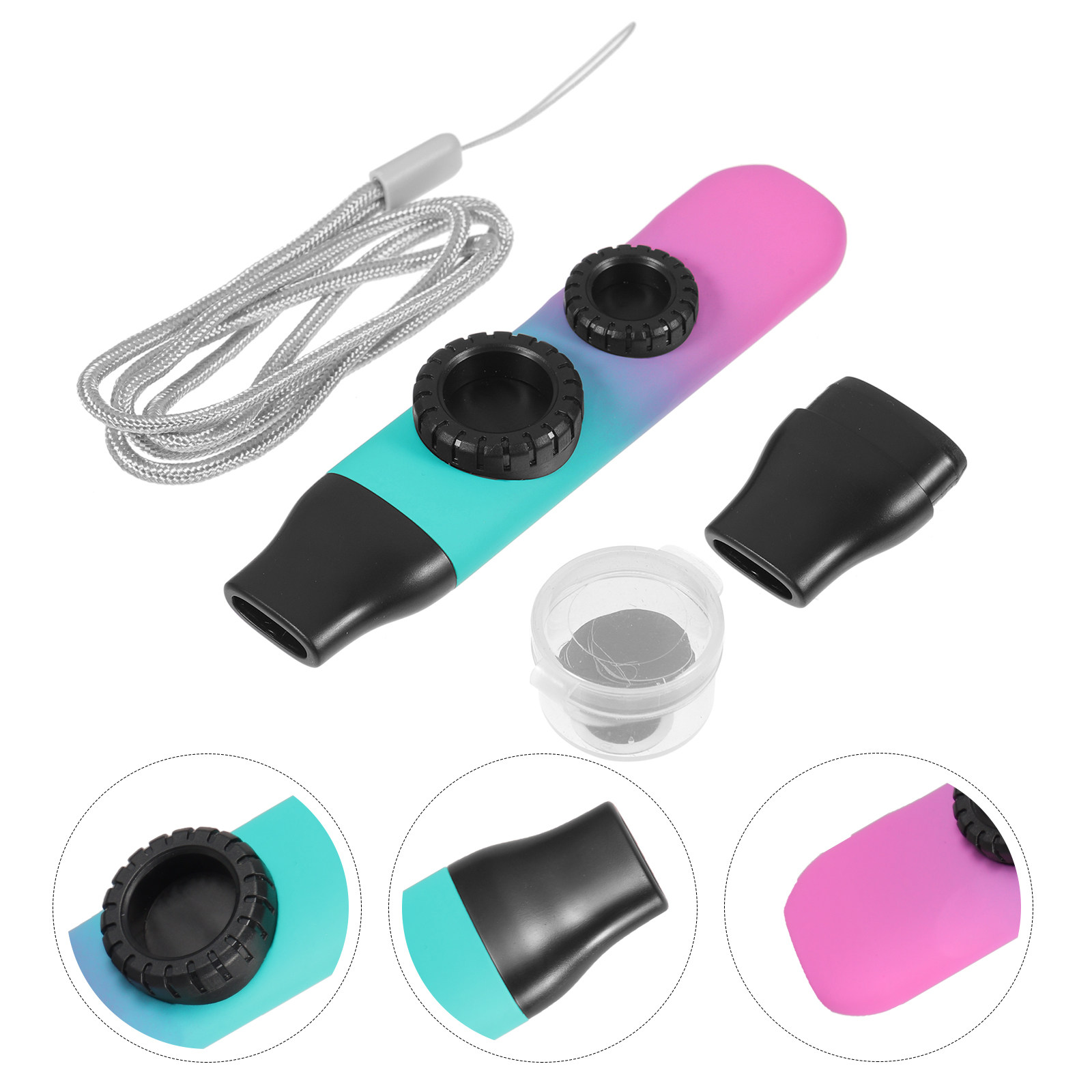 1Set Dual Hole Kazoo Portable  - Musical Instrument Kids review and price