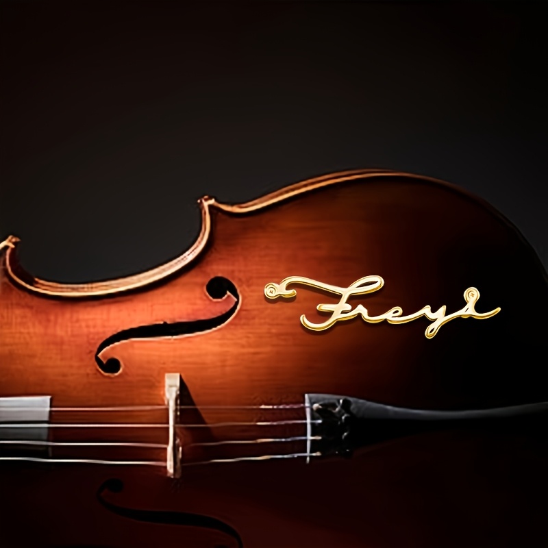 [Custom] Decorative nameplates - Musical Instrument And Name review and price