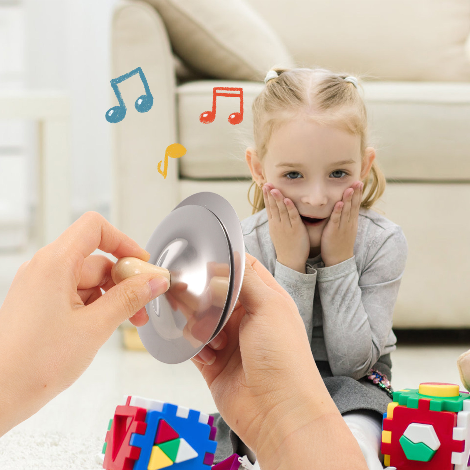 2Pcs Small Finger Cymbals Kids - Musical Instrument Kids review and price